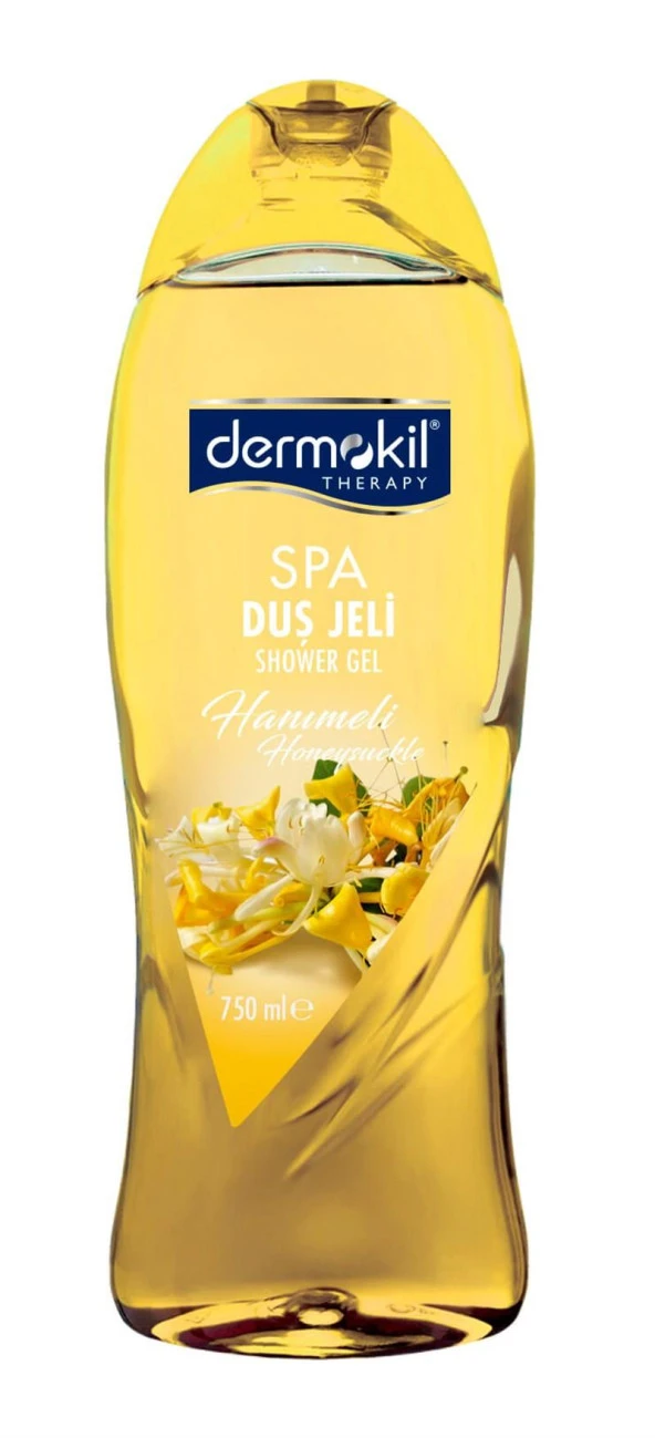 Dermokil 750 Ml Duş Jeli Spa Hanımeli - Resim 2