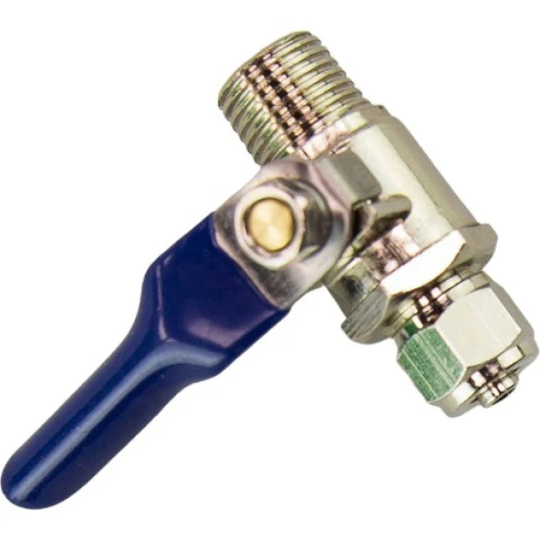 E-Water Su Arıtma Cihazı Için Metal Küresel Vana - 1/4" Metal Küresel Vana ürün görseli 1