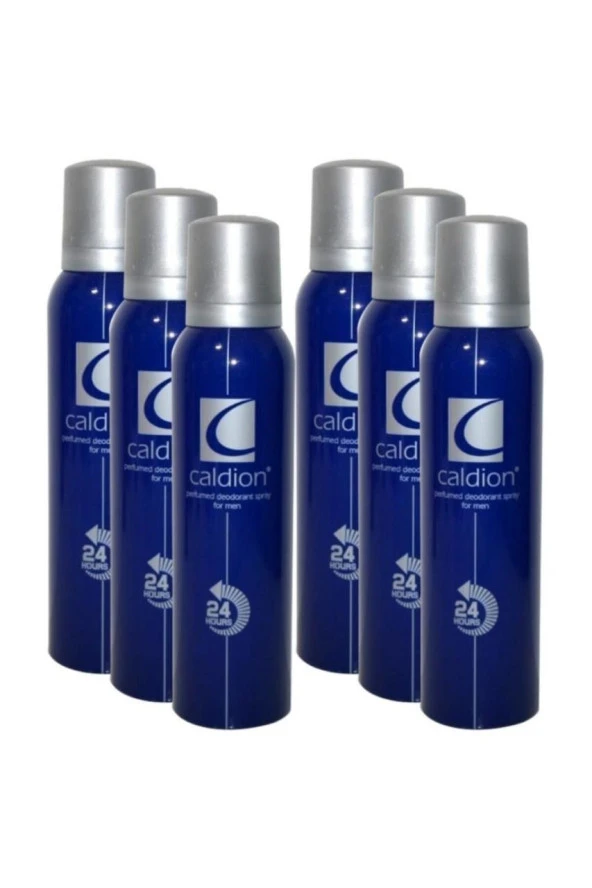 6 Adet Caldion Classic Deodorant 150 ml Erkek ürün görseli 1