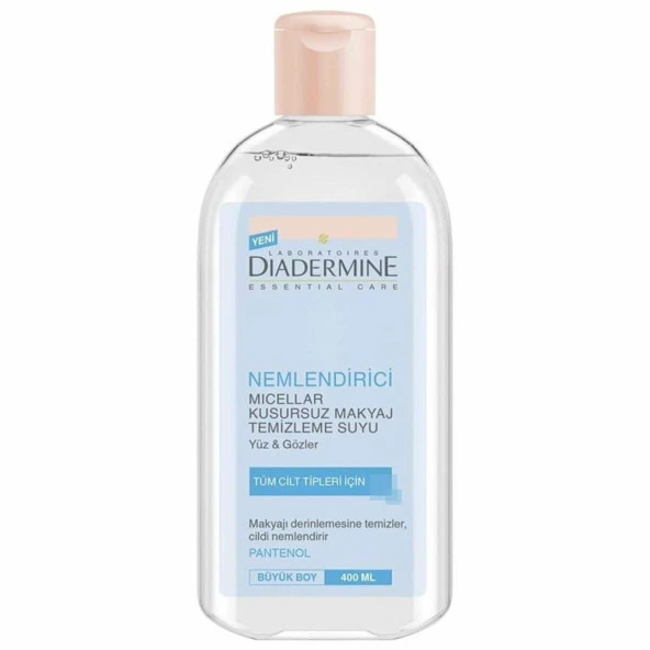 Diadermine 400 Ml Nemlendirici Micellar Kusursuz Makyaj Temizleme Suyu ürün görseli 1