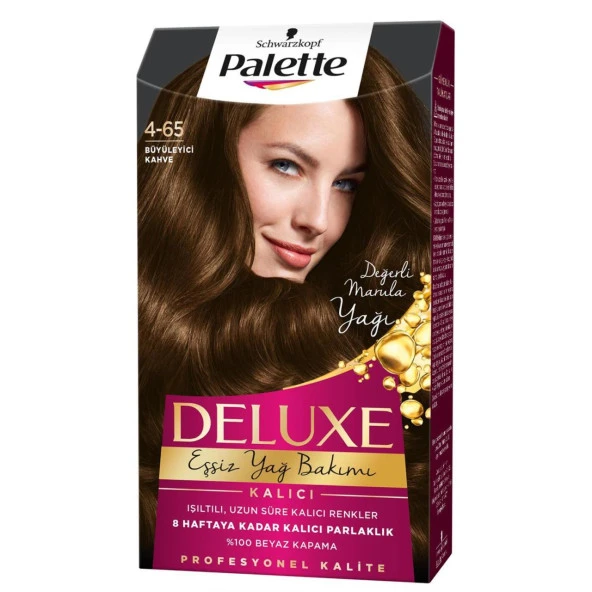Palette Deluxe Saç Boyası 4.65 Büyüleyici Kahve ürün görseli 1