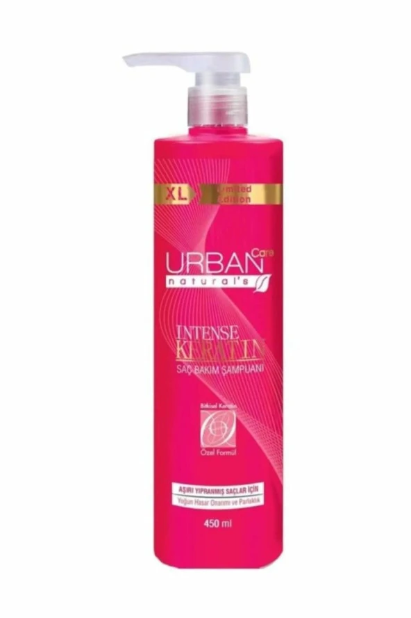 Urban Care Şampuan Intense Keratin 450 Ml Aşırı Ypranmış Saçlar ürün görseli 1