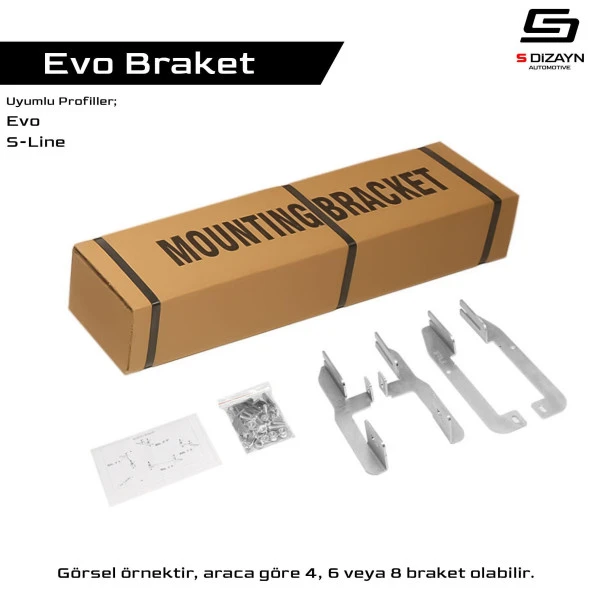 VW Caddy 4 Evo Braket Seti 193 Cm 2020 Üzeri ürün görseli 1