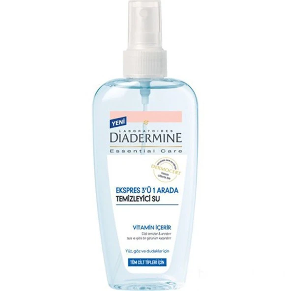 Diadermine Esential Care 3 ü 1 Arada Makyaj Temizleme Suyu 200 ml ürün görseli 1