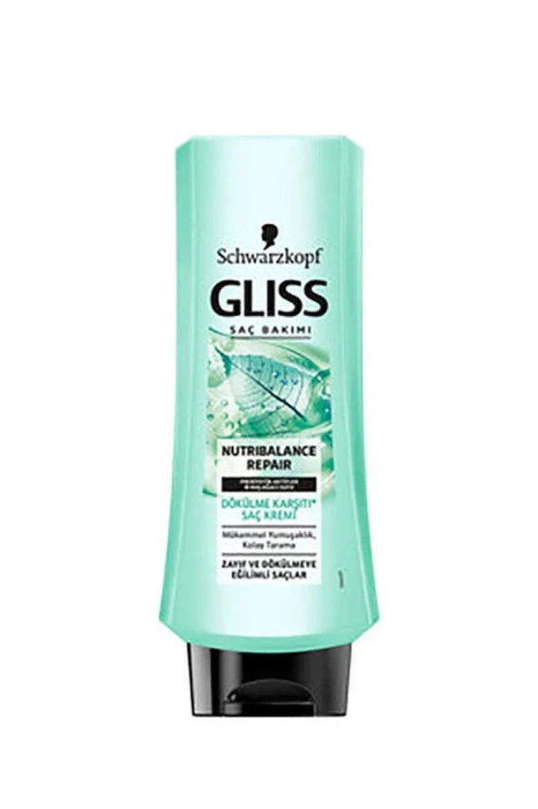 Gliss Saç Kremi 360 Ml Nutribalance Repair Zayıf Saçlar ürün görseli 1