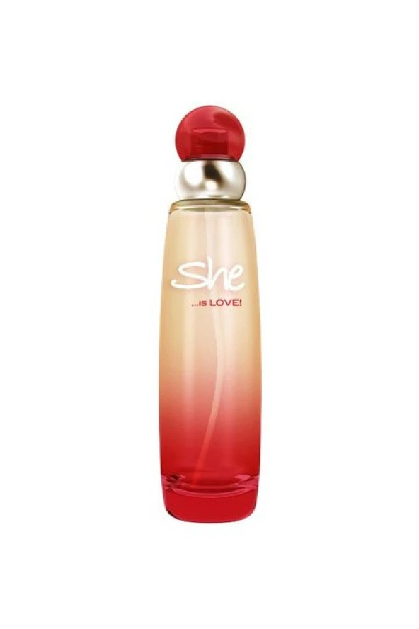 She Love 50 ml Edt Bayan Parfümü kutusuz Kırmızı ürün görseli 1