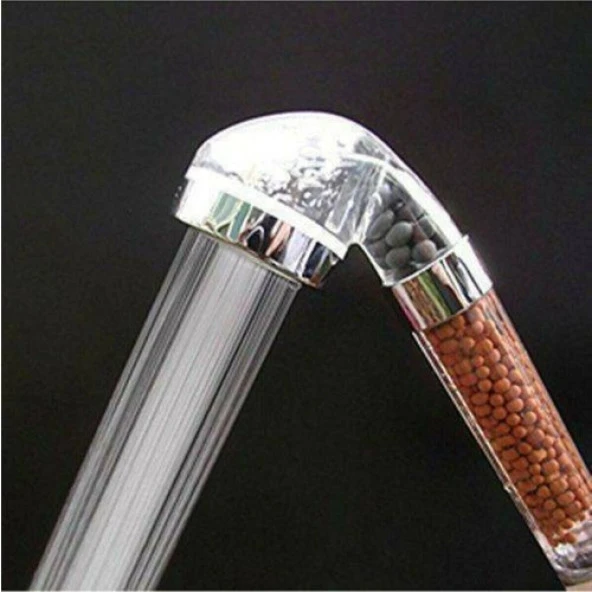 Olcay Pazar Boncuklu Spa Su Tasarruflu ve Arıtmalı Duş Başlığı Su Arıtma Filtreli Başlık ürün görseli 1