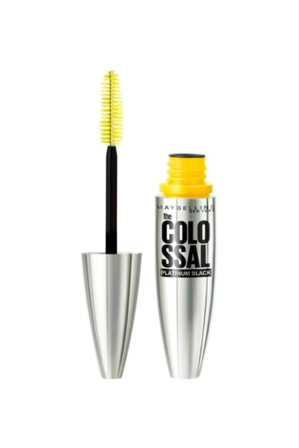 Maybelline New York The Colossal Platinum Siyah Maskara ürün görseli 1