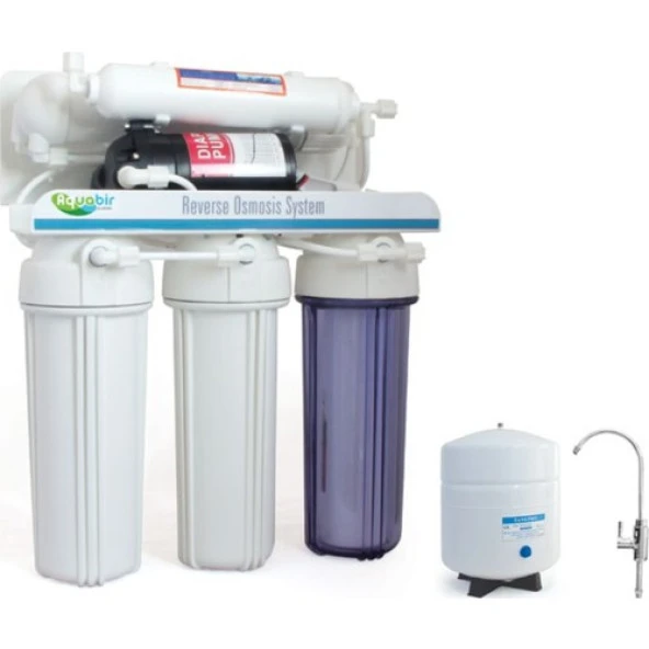 Aquabir 5 Aşamalı Pompalı Su Arıtma Cihazı ürün görseli 1