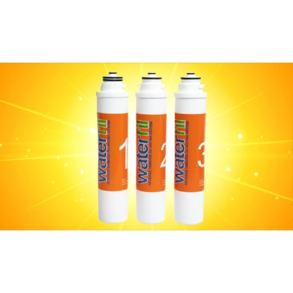 Sulook Waterlife Filtre Seti 1-2-3 Waterlife Su Arıtma Filtresi ürün görseli 1