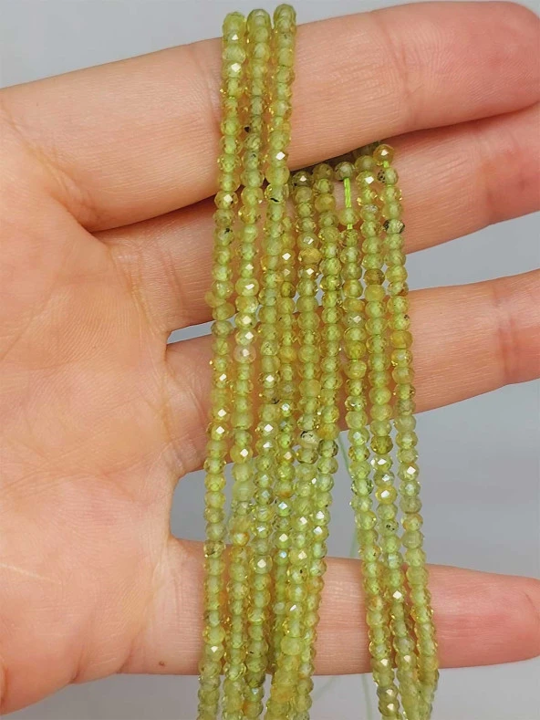 Peridot (Zebercet) Taşı Dizi 2.5mm (45922) ürün görseli 1