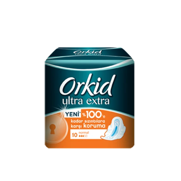 Orkid Ultra Extra Normal Hijyenik Ped 8 li ürün görseli 1