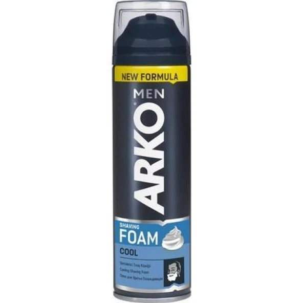 Arko Tıraş Köpüğü Cool 200 ml Klasik Mavi ürün görseli 1
