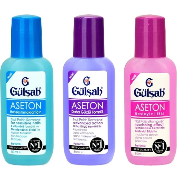 Gülşah Besleyici Aseton 80 ml - Resim 2