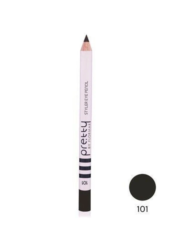 Flormar Pretty Göz Kalemi 101 Siyah Eyeliner ürün görseli 1