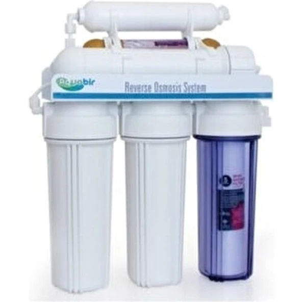 Aquabir 6 Aşamalı Pompasız Su Arıtma Cihazı Açık Kasa Tip ürün görseli 1