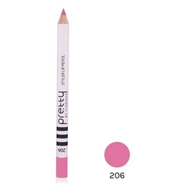 FLORMAR PRETTY 206 CYCLEMEN DUDAK KALEMİ ürün görseli 1