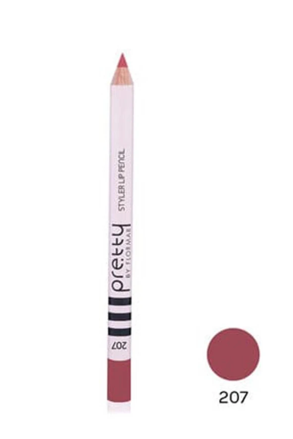 FLORMAR PRETTY 207 DEEP ROSE DUDAK KALEMİ ürün görseli 1