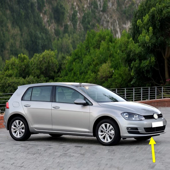 VW Golf 7 2013-2017 Ön Tampon Alt Kaplama Spoyler 5G0805915 ürün görseli 1