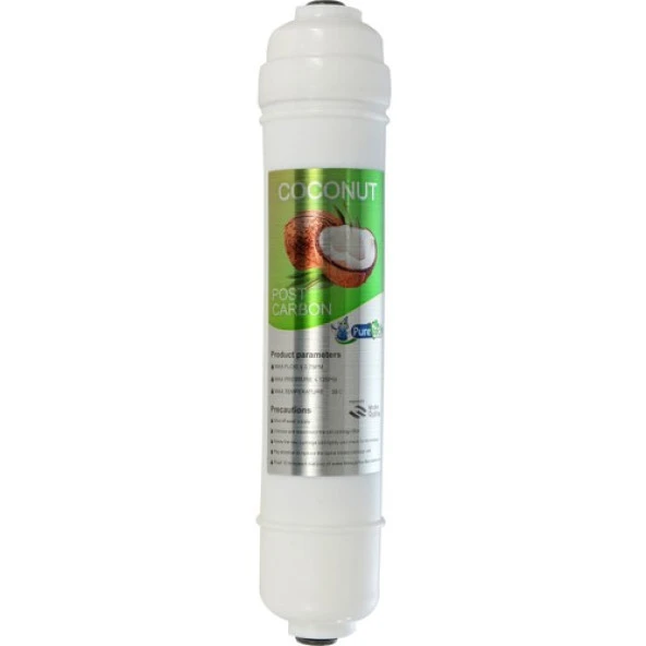 Post Karbon Su Arıtma Cihazı Filtresi (Coconut Tatlandırıcı Filtre) - Menşei - Taiwan ürün görseli 1