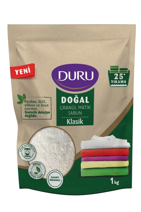 Duru Granül Matik Sabun Klasik 1000 Gr - Resim 2