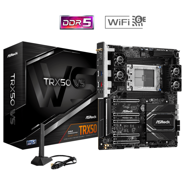ASROCK ANAKART - 90-MXBN40-AOUAYZ - TRX50 WS ürün görseli 1