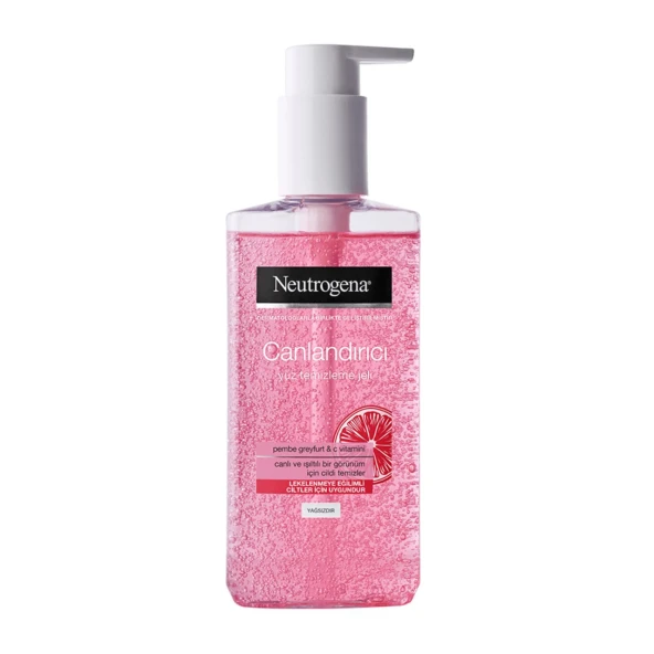 Neutrogena Canlandırıcı Pembe Greyfurt Yüz Temizleme Jeli 200 ml Yağsız ürün görseli 1