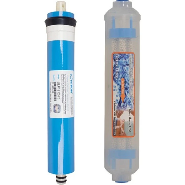 WaterGold Su Arıtma 75GPD Membran ve Detox Filtresi ürün görseli 1