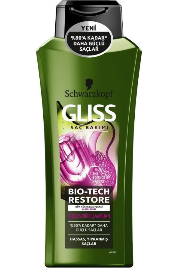 Gliss Şampuan Bio-Tech Şampuan 360 ml ürün görseli 1