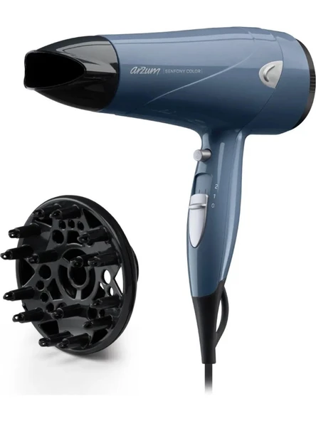 Arzum AR5014 Senfony Color Derin Mavi 2000 W Saç Kurutma Makinesi ürün görseli 1