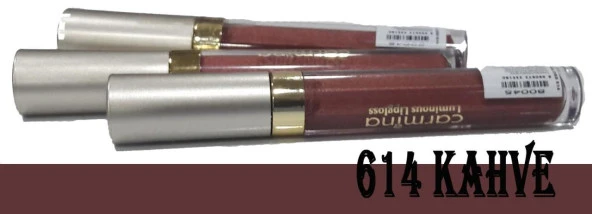 Carmina Luminous Lipgloss 614 Kahve ürün görseli 1
