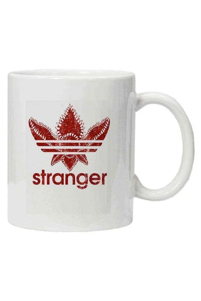 Kupa Bardak Stranger Kırmızı Çiçek ürün görseli 1