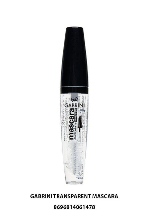 Gabrini Şeffaf Maskara Renksiz Wolume Mascara ürün görseli 1