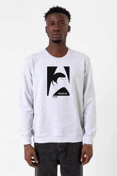 Star Trek Spock Fascinating Karmelanj Erkek 2ip Sweatshirt ürün görseli 1