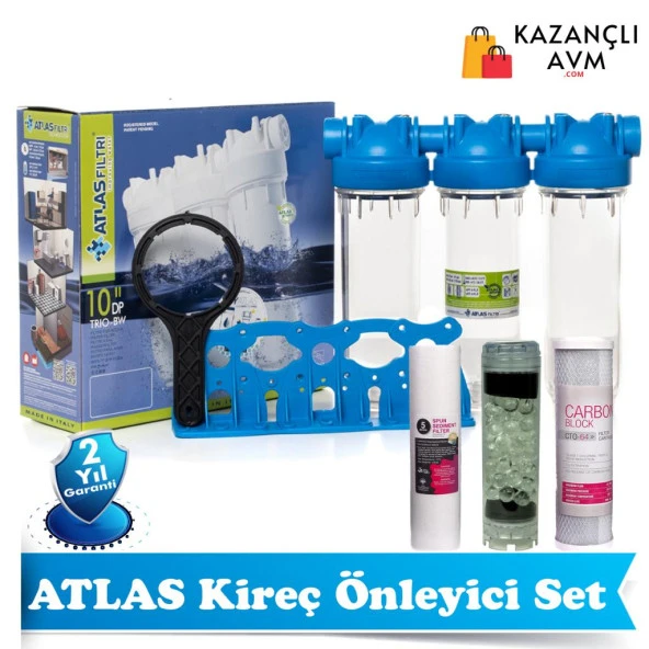 Sulook Atlas Daire Girişi Su Arıtma Cihazı Eco Plus Model 3/4" Giriş Çapı ürün görseli 1