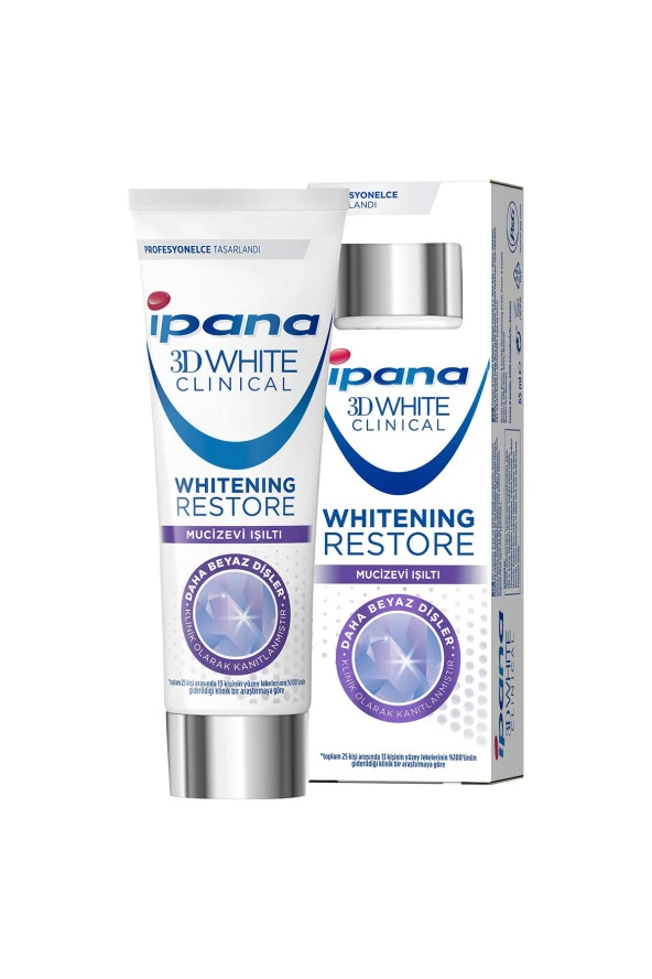 İpana 3d White Clinical Mucizevi Işıltı 65 Ml - Resim 2