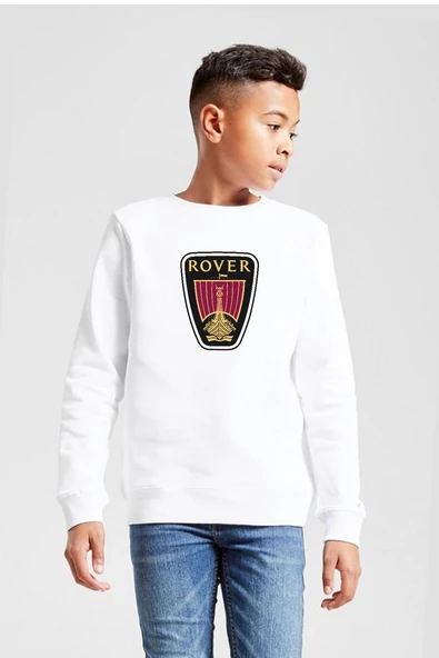 Vikings Rover Amblem Beyaz Çocuk 2ip Sweatshirt ürün görseli 1