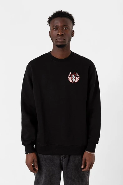 Beyblade Pegasus Minimalist Siyah Erkek 2ip Sweatshirt ürün görseli 1