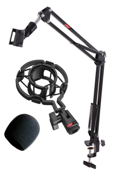 Lastvoice Nb39PSM Mikrofon Standı + Shock Mount + Sünger Seti ürün görseli 1
