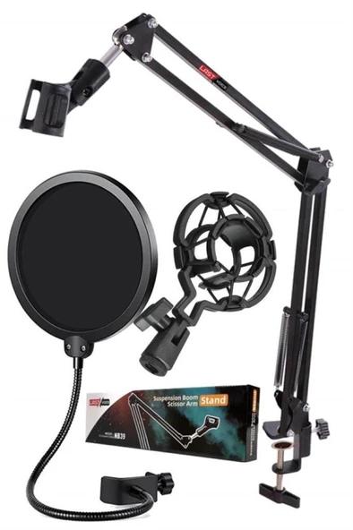 Lastvoice Basic Set-39SHPS Mikrofon Standı Pop Filter ve Shock Mount ürün görseli 1