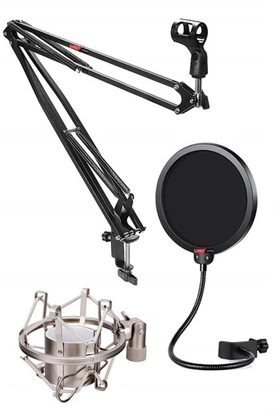 Lastvoice NB40X Set Rode NT1-A İçin Mikrofon Standı Filtre Shock Mount ürün görseli 1