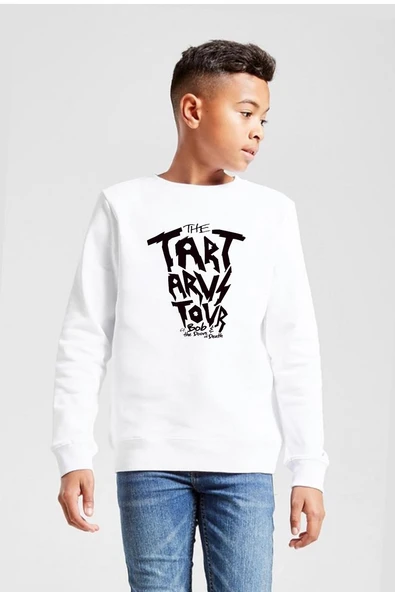 Percy Jackson The Tartarus Tour Beyaz Çocuk 2ip Sweatshirt ürün görseli 1