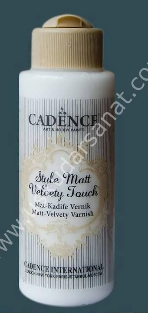 Cadence Style Matt Velvety Touch, Kadife Mat Vernik 120ml ürün görseli 1
