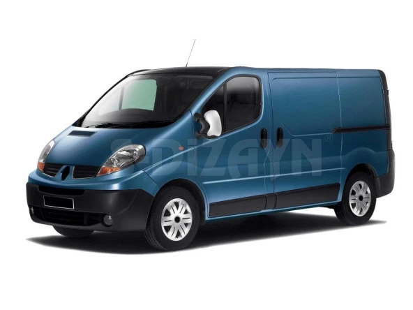 Renault Traffic Uyumlu ABS Krom Ayna Kapağı 2 Parça. 2010 Üzeri ürün görseli 1
