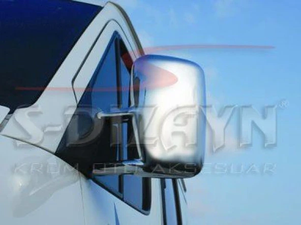 Volkswagen Volt-Lt Uyumlu ABS Krom Ayna Kapağı 1998-2006 2 Parça ürün görseli 1