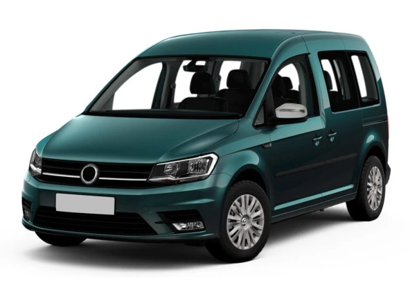 Volkswagen Caddy Uyumlu ABS Krom Ayna Kapağı 2 Parça 2015 Üzeri ürün görseli 1