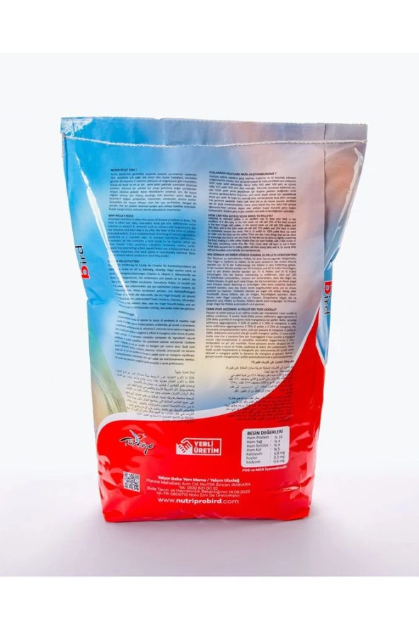 KANARYA PELET YEM 5 KG - Resim 2