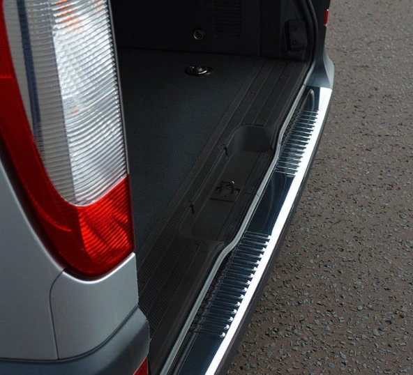 Mercedes Vito Uyumlu W639 Krom Arka Tampon Eşiği 2010-2014 ürün görseli 1