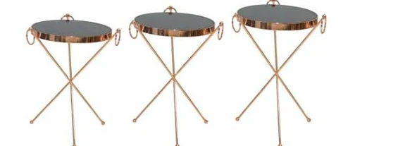 Brc Zigon 17524 Küpeli Model Metal gold kaplama renk Kırılmaz temper cam El Yapım ürün görseli 1