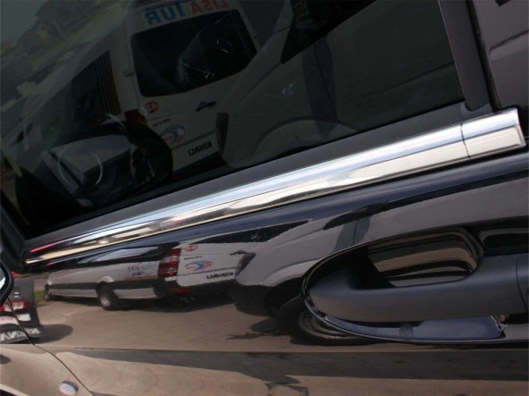 Mercedes Vito Uyumlu Cam Çıtası 2 Parça  Krom 2015 Ve Sonrası ürün görseli 1